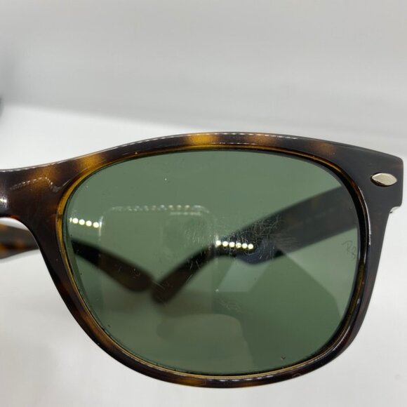 Ray-Ban "New Wayfarer" Tortoise Green Lens 2132 - Picture 6 of 8